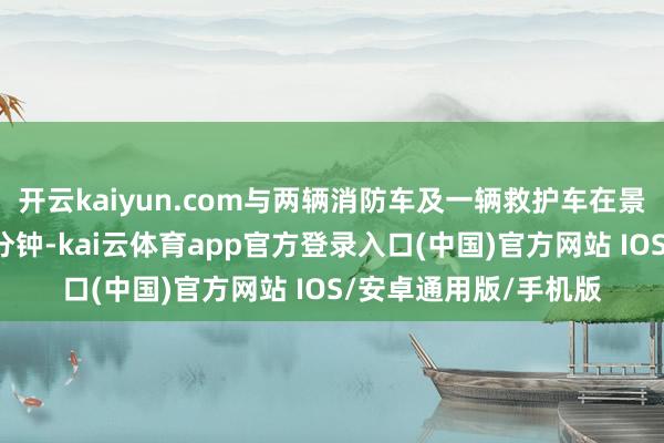 开云kaiyun.com与两辆消防车及一辆救护车在景区谈路“僵捏”一两分钟-kai云体育app官方登录入口(中国)官方网站 IOS/安卓通用版/手机版